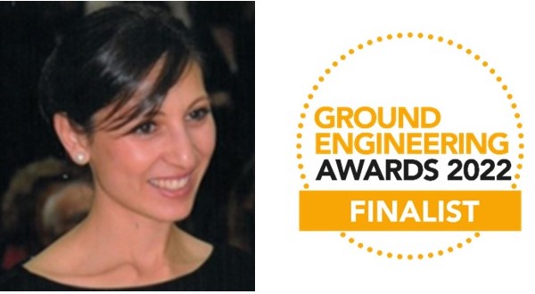 Livia Adinolfi is shortlisted as ‘Rising Star’ in the Ground Engineering Awards 2022