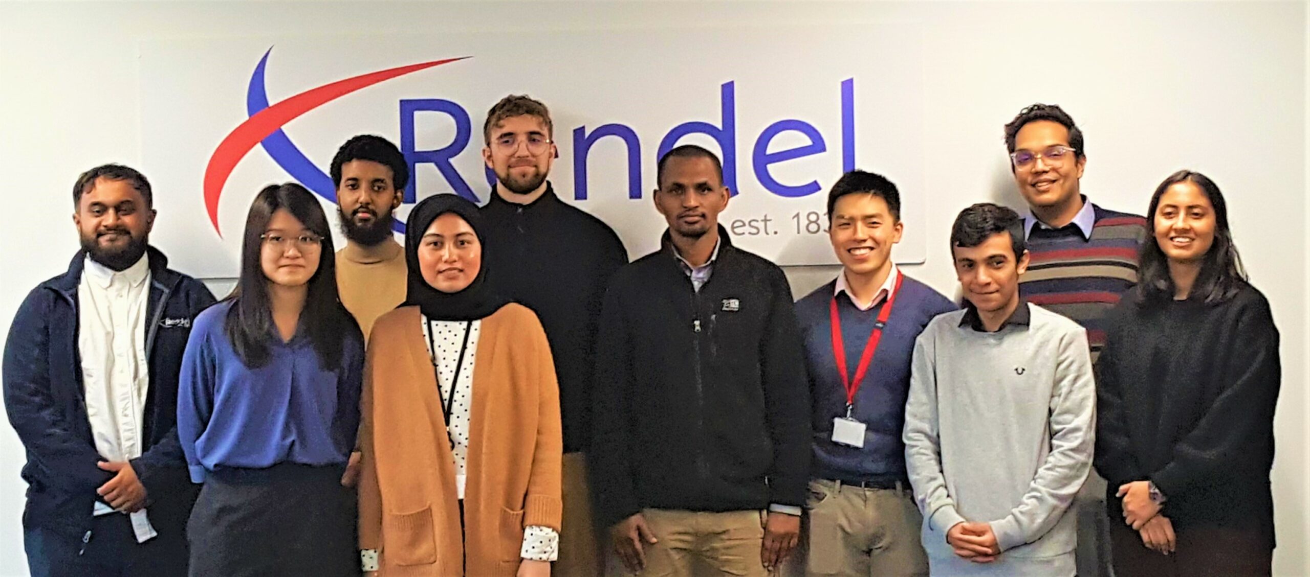 Ten new graduates inducted into Rendel’s graduate training programme