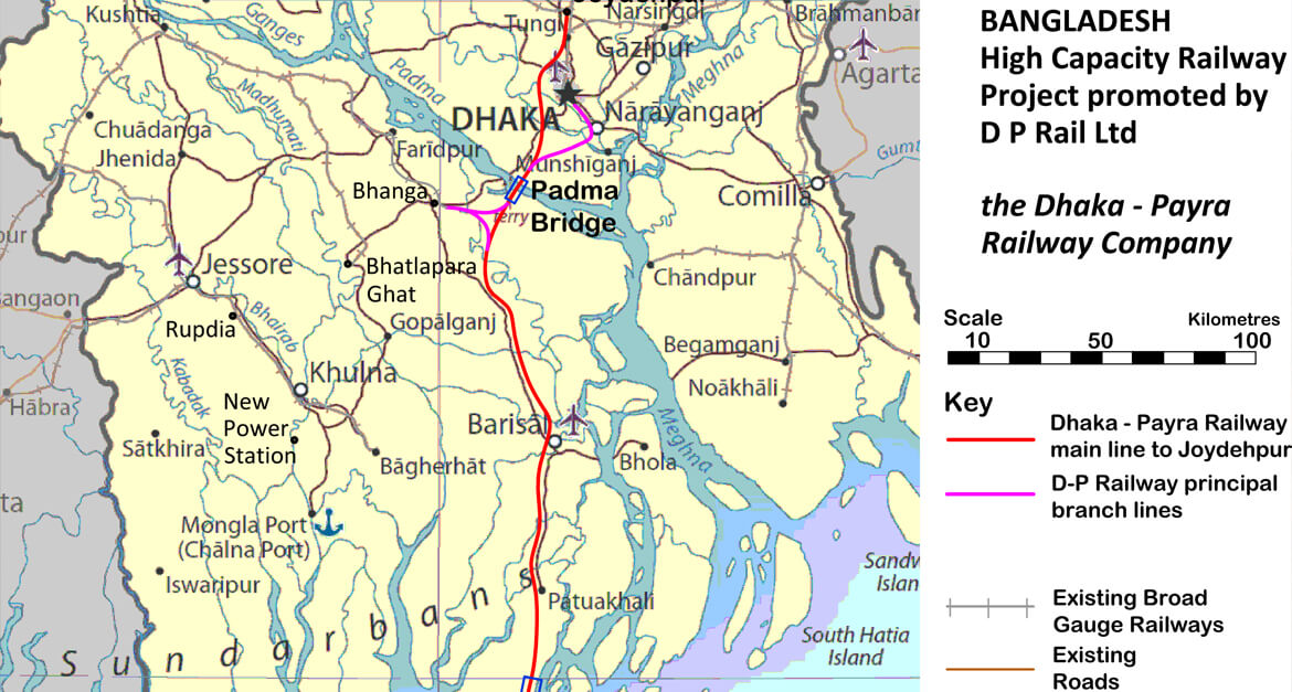 Rendel appointed on Bangladesh’s 240km long freight railway from Dhaka to Payra Port