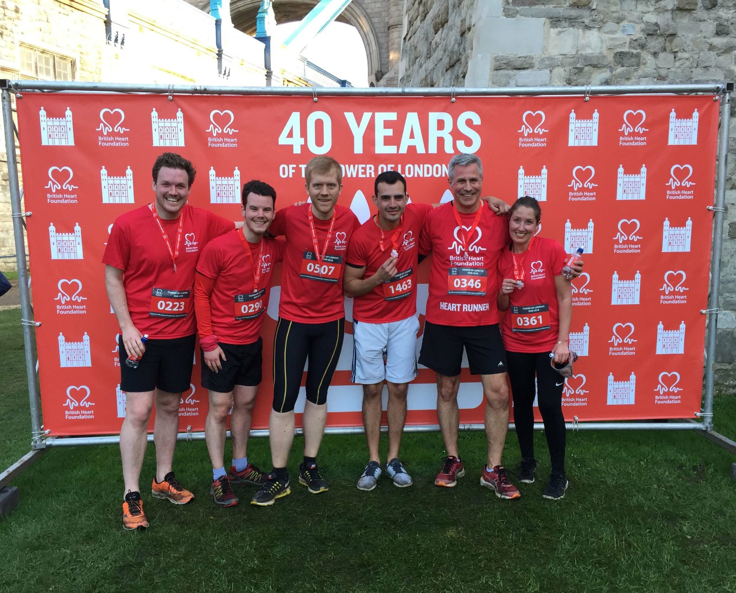 British Heart Foundation 2018 – Tower of London Run